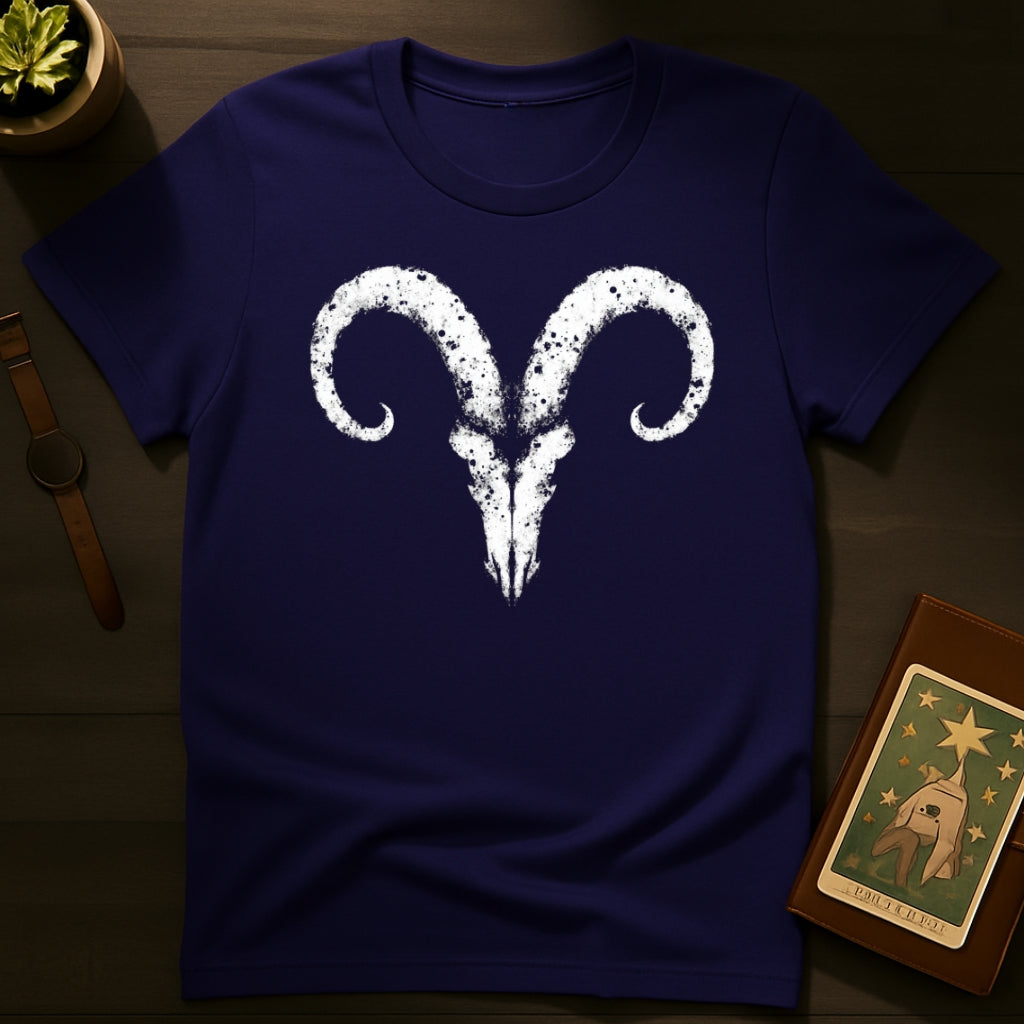 Aries Rams Head T-Shirt