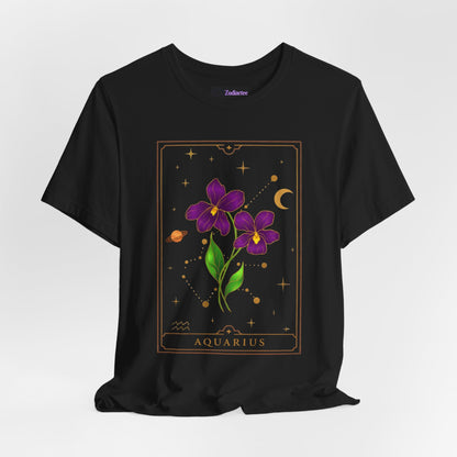 Aquarius Flower T-Shirt