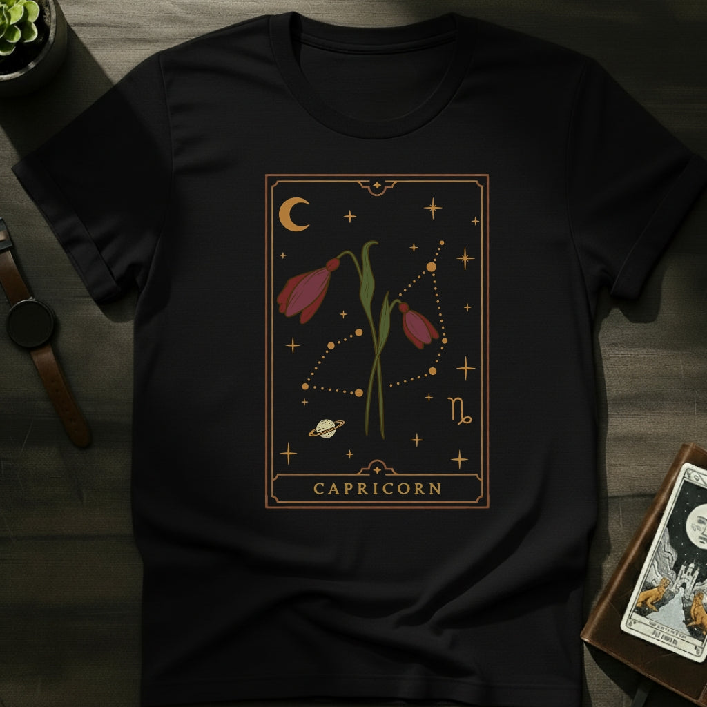 Capricorn Flower T-Shirt