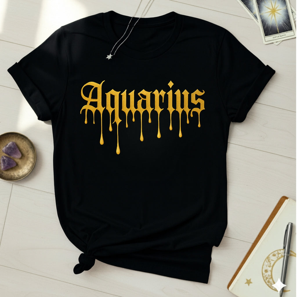 Aquarius Gold T-Shirt