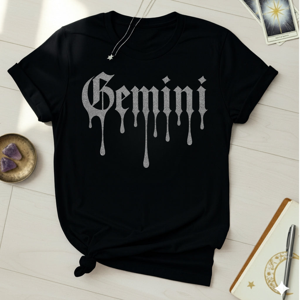 Gemini Silver Ink T-Shirt