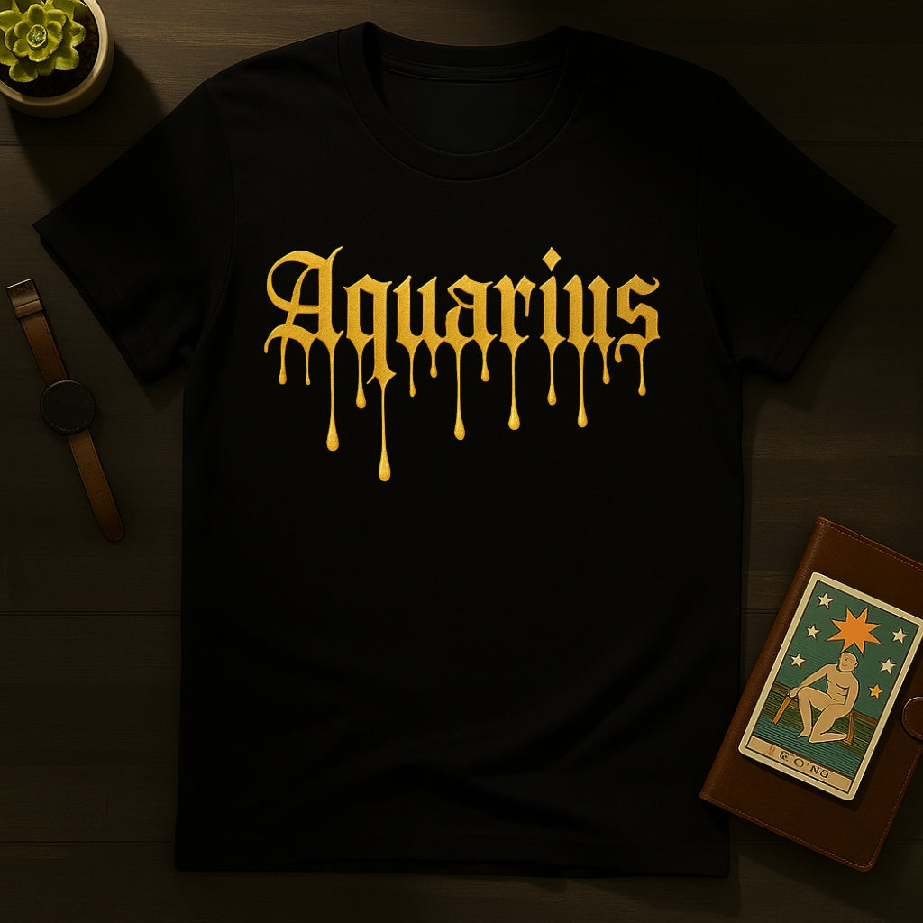 Aquarius Gold T-Shirt