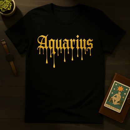 Aquarius Gold T-Shirt