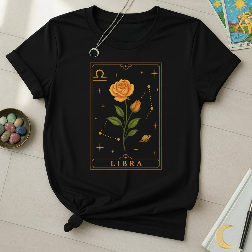 Libra Flower T-Shirt