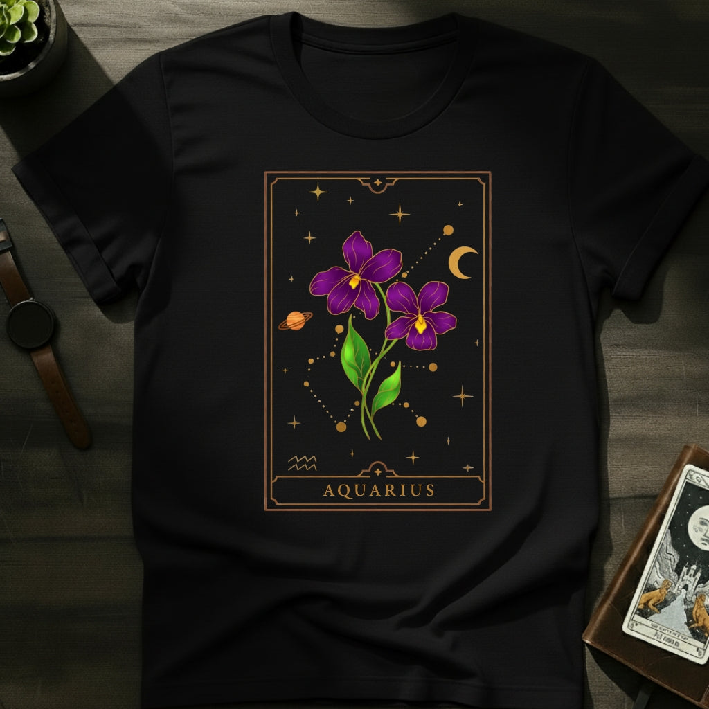 Aquarius Flower T-Shirt