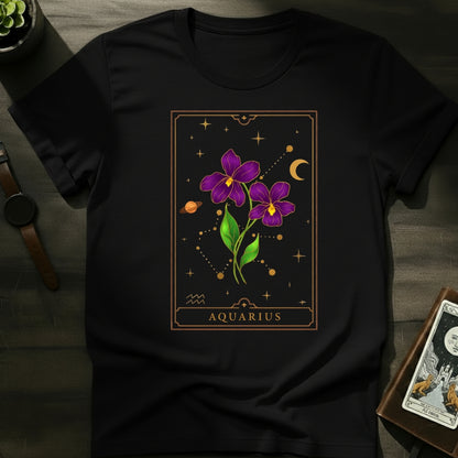 Aquarius Flower T-Shirt