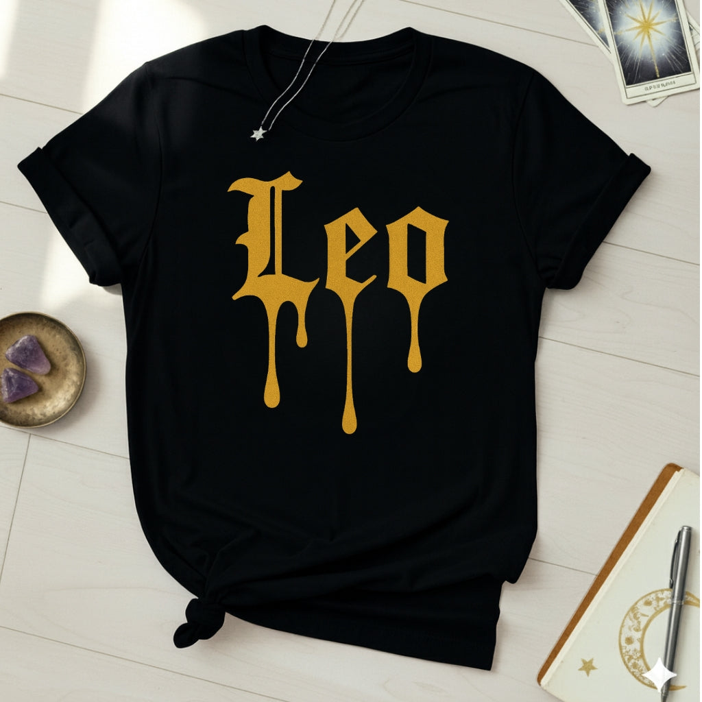 Leo Gold T-Shirt