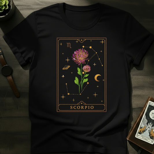 Scorpio Flower T-Shirt