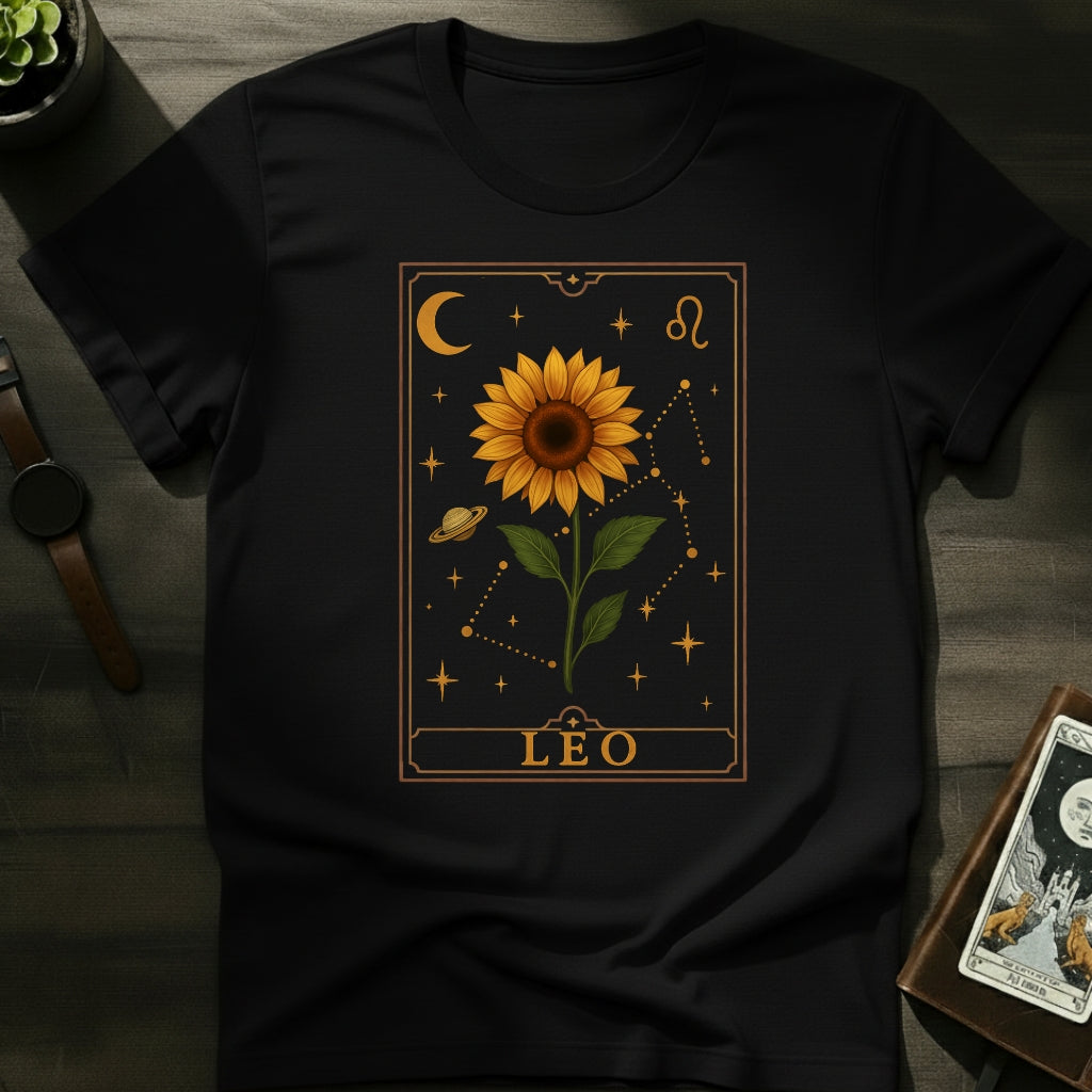 Leo Flower T-Shirt