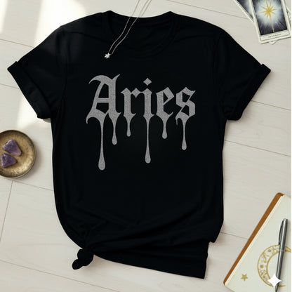 Aries Silver Ink T-Shirt