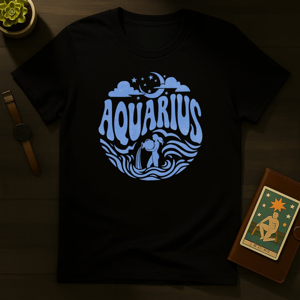 Aquarius 70's Vibe T-Shirt