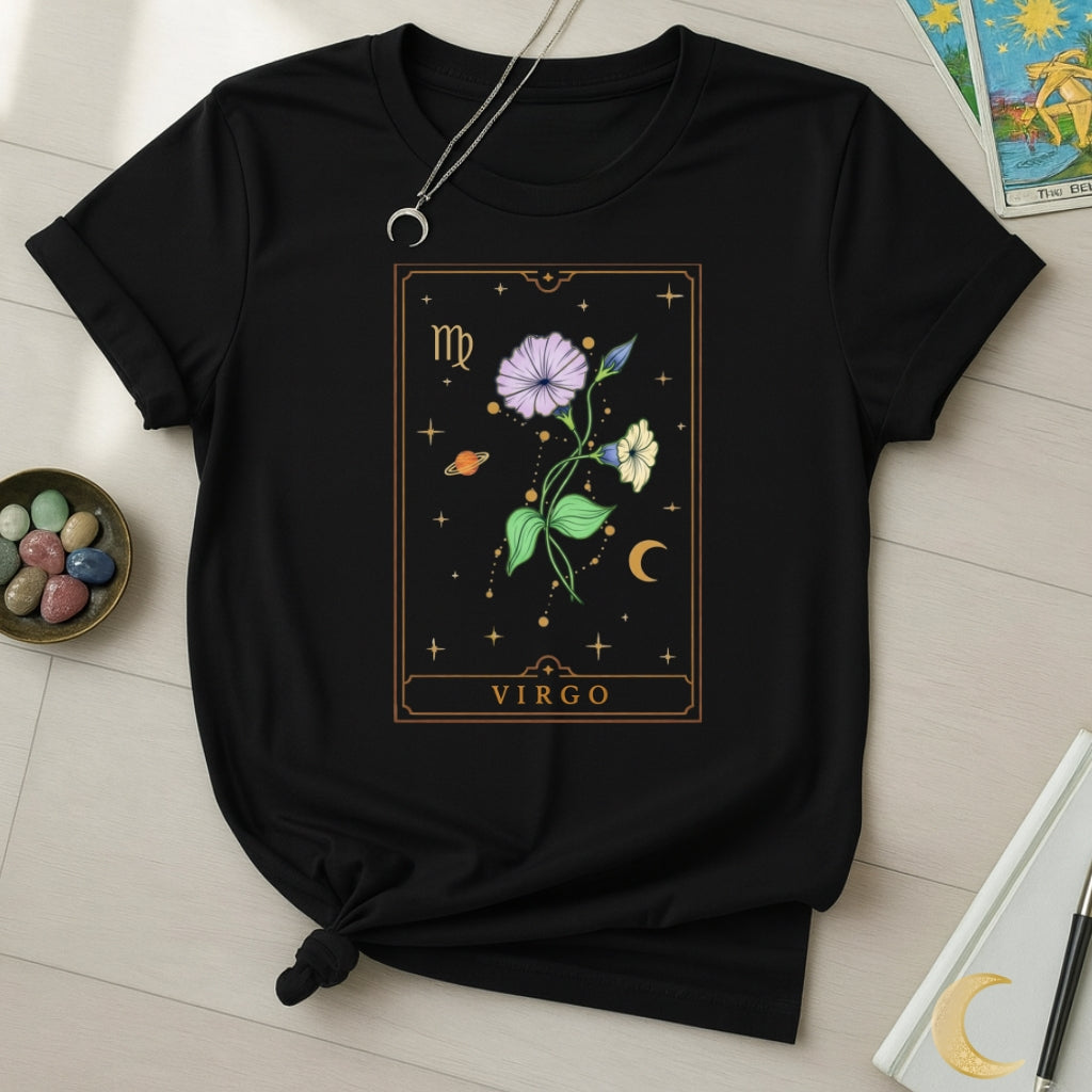 Virgo Flower T-Shirt
