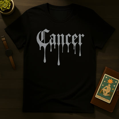 Cancer Silver Ink T-Shirt