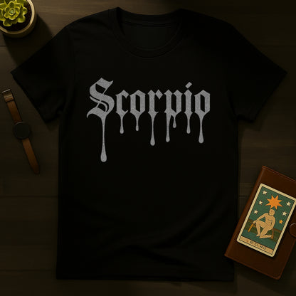 Scorpio Silver Ink T-Shirt