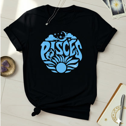 Pisces 70's Vibe T-Shirt