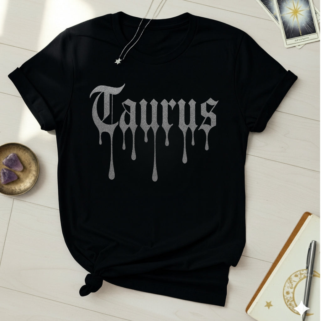 Taurus Silver Ink T-Shirt