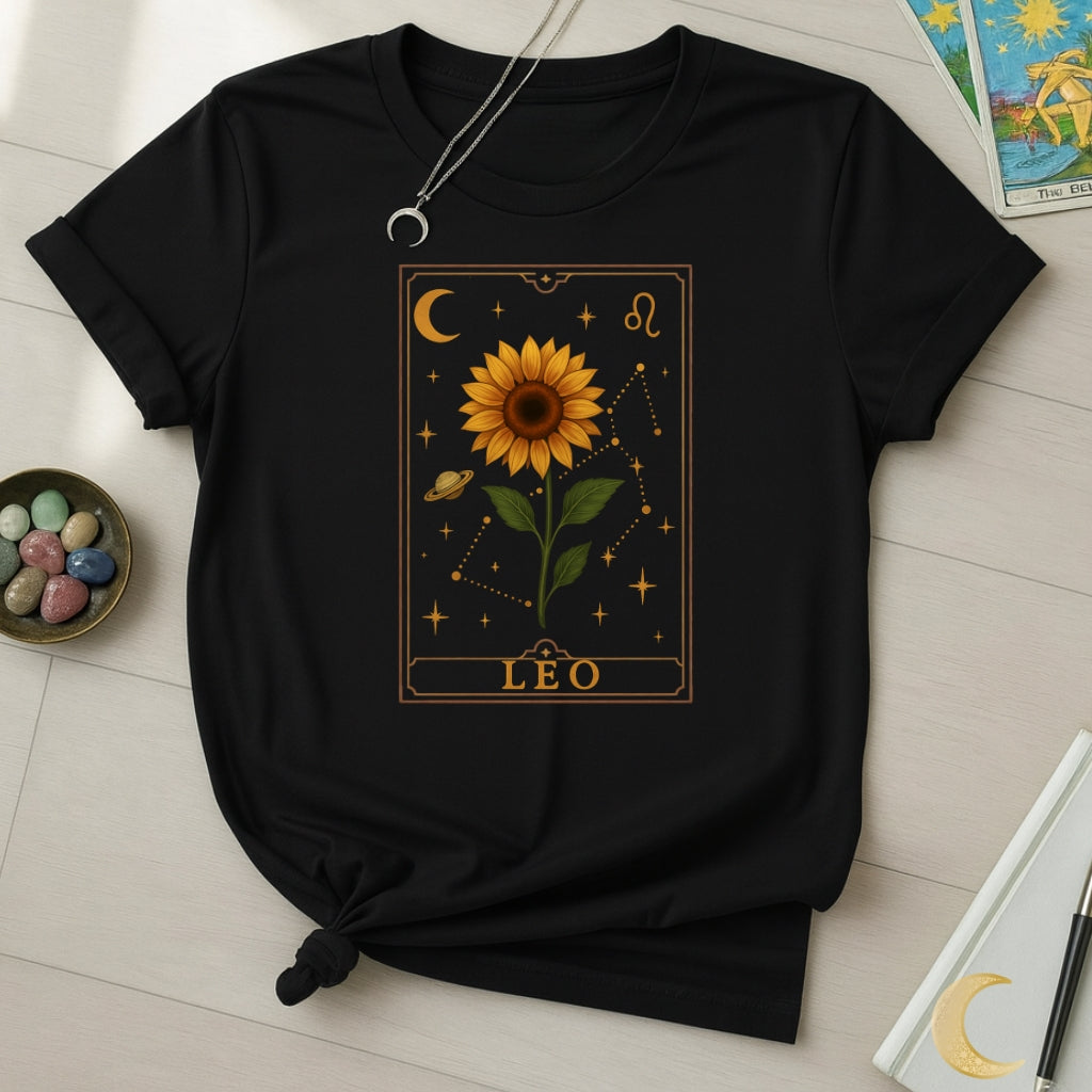 Leo Flower T-Shirt