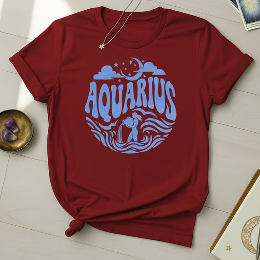 Aquarius 70's Vibe T-Shirt