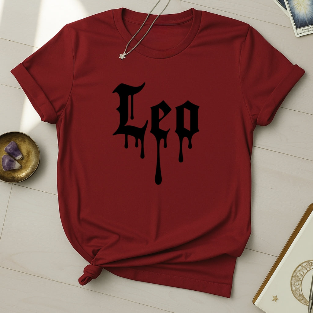 Leo Ink Drip T-Shirt