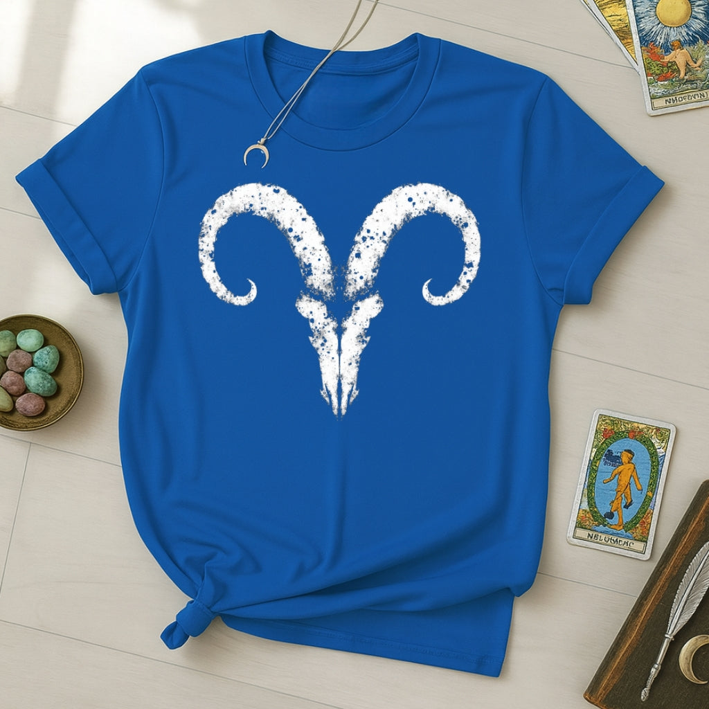Aries Rams Head T-Shirt
