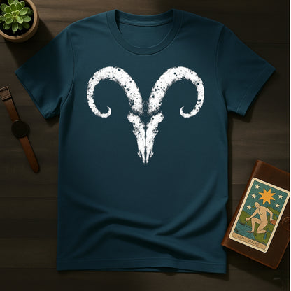 Aries Rams Head T-Shirt