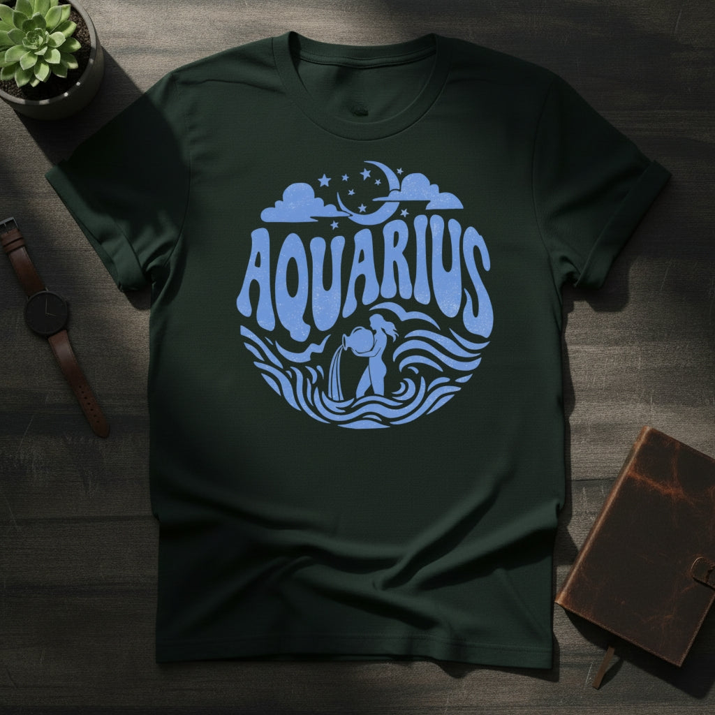 Aquarius 70's Vibe T-Shirt