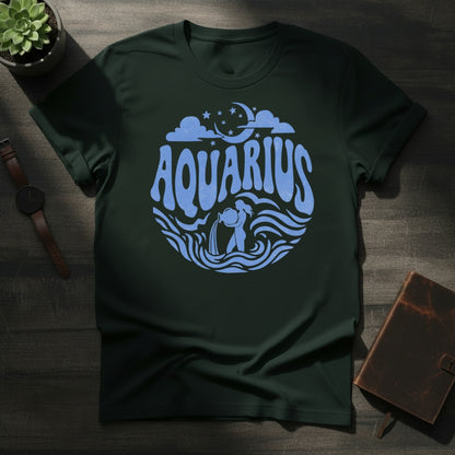 Aquarius 70's Vibe T-Shirt