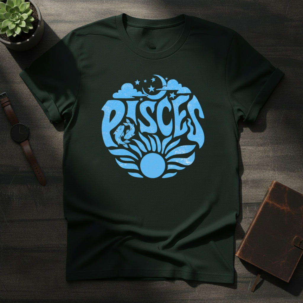 Pisces 70's Vibe T-Shirt