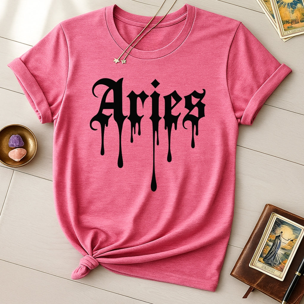 Aries Ink Drip T-Shirt