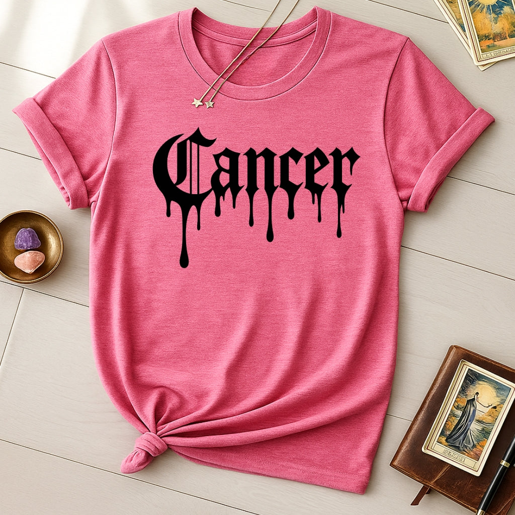 Cancer Ink Drip T-Shirt