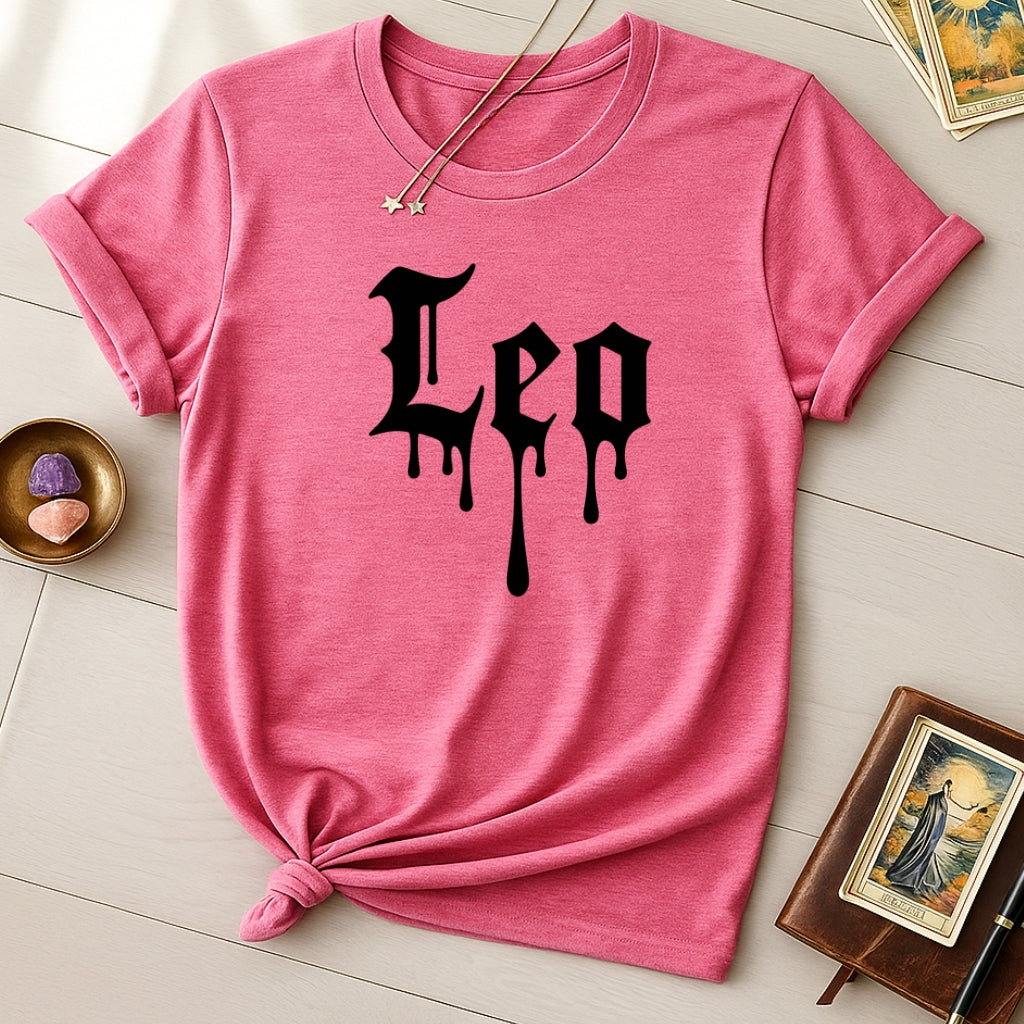 Leo Ink Drip T-Shirt