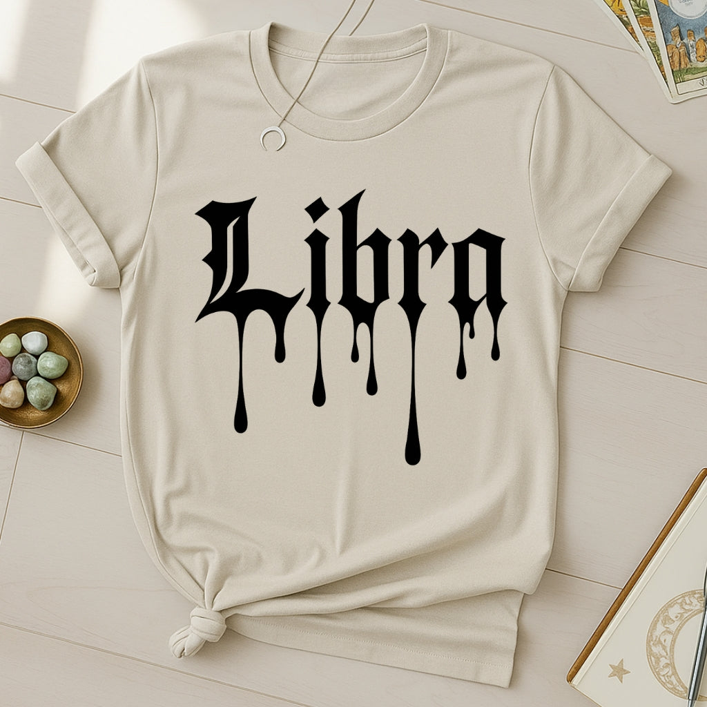 Libra Ink Drip T-Shirt
