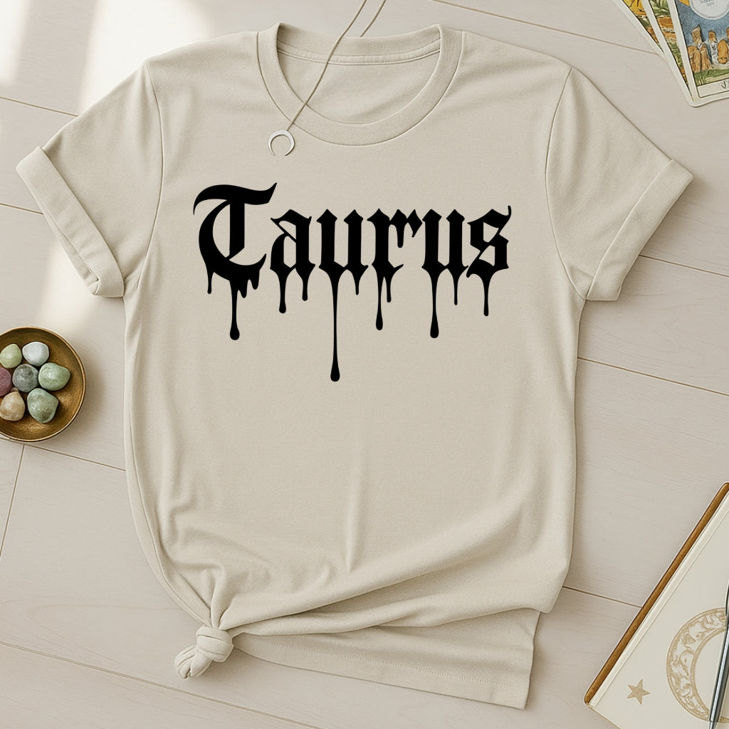 Taurus Ink Drip T-Shirt