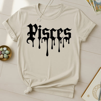 Pisces Ink Drip T-Shirt