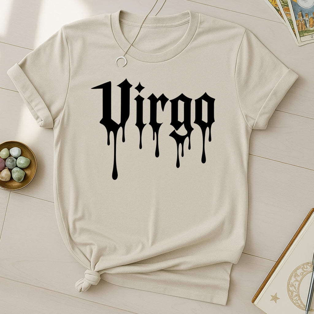 Virgo Ink Drip T-Shirt