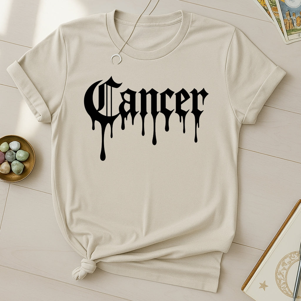 Cancer Ink Drip T-Shirt