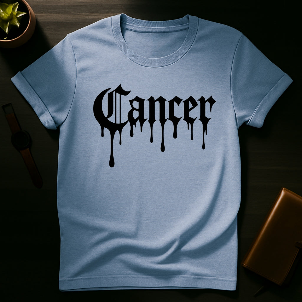 Cancer Ink Drip T-Shirt