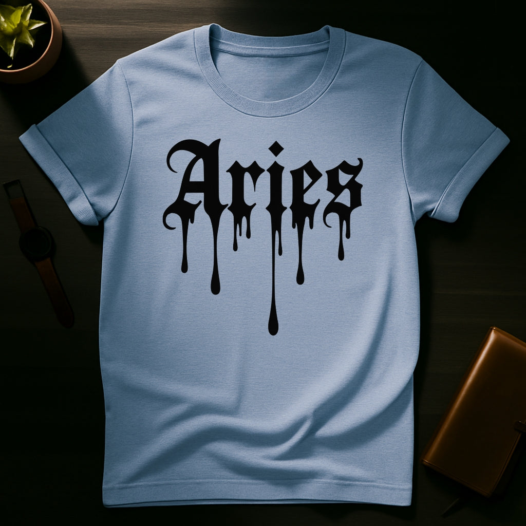 Aries Ink Drip T-Shirt