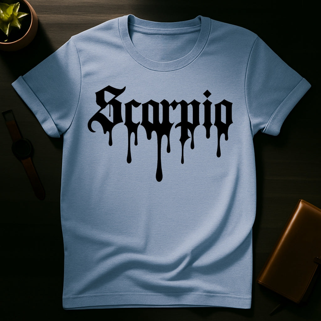 Scorpio Ink Drip T-Shirt