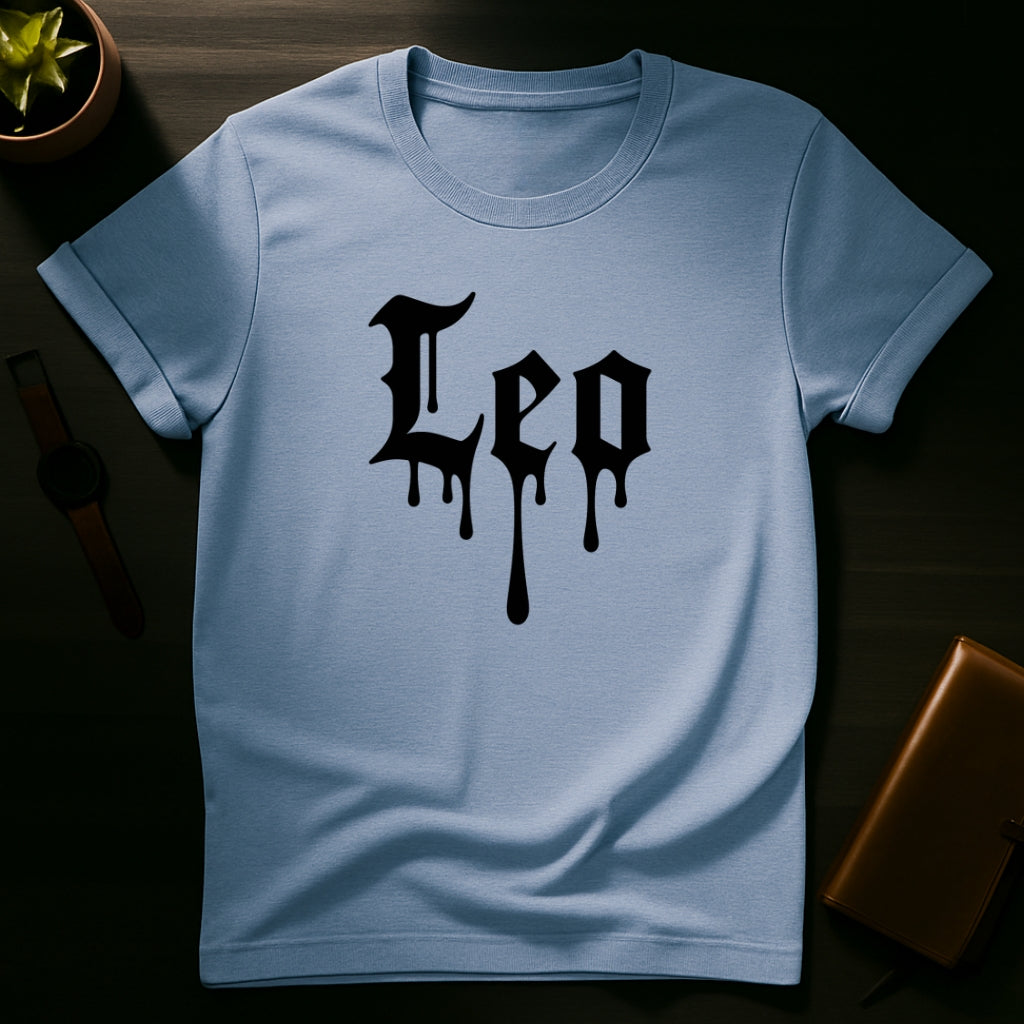 Leo Ink Drip T-Shirt