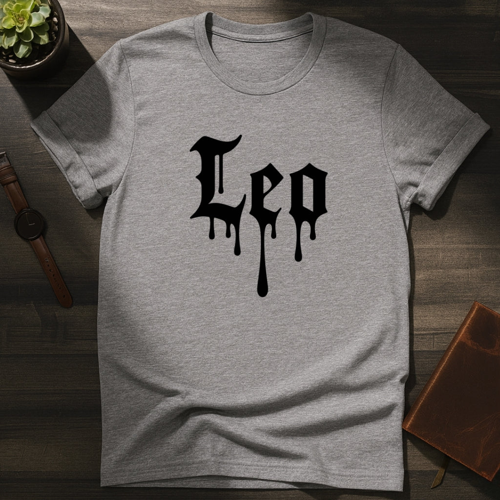 Leo Ink Drip T-Shirt