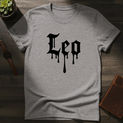 Leo Ink Drip T-Shirt