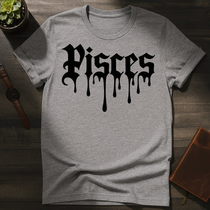 Pisces Ink Drip T-Shirt
