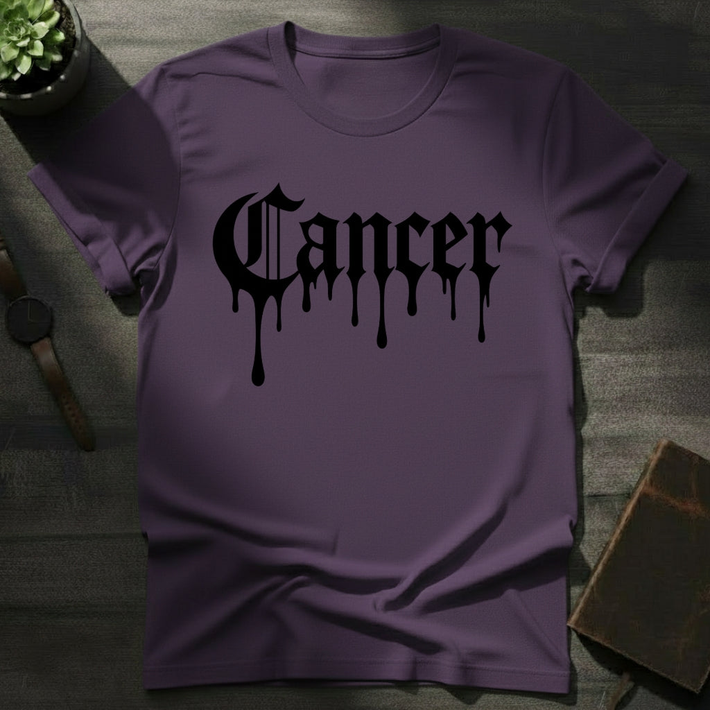Cancer Ink Drip T-Shirt