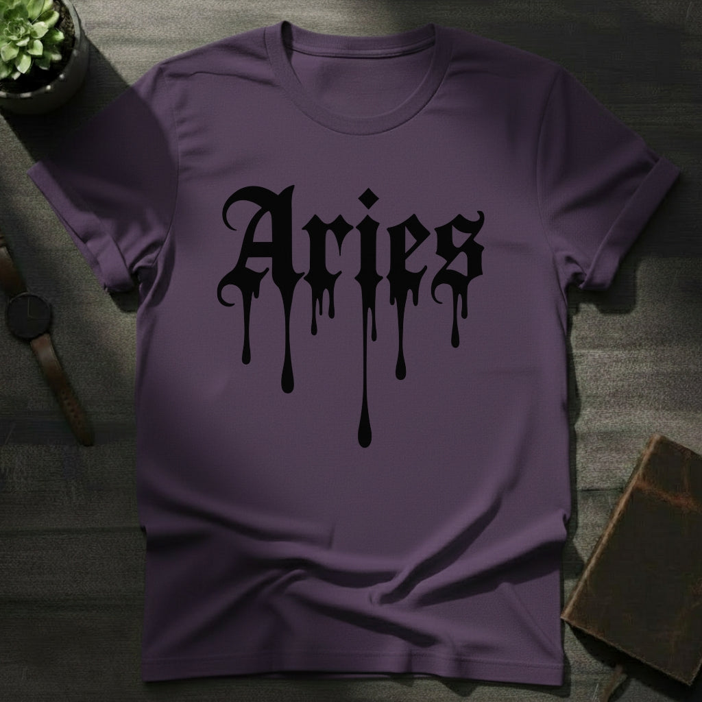 Aries Ink Drip T-Shirt