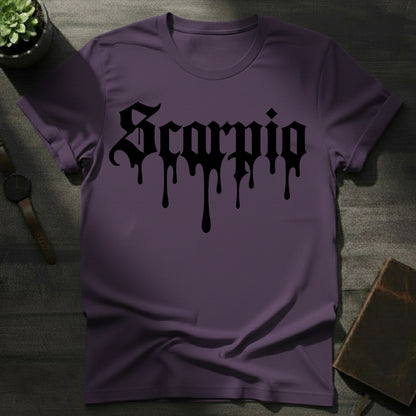 Scorpio Ink Drip T-Shirt