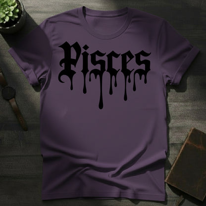 Pisces Ink Drip T-Shirt