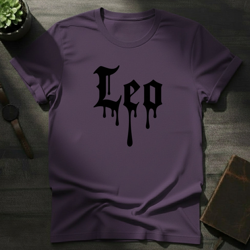 Leo Ink Drip T-Shirt