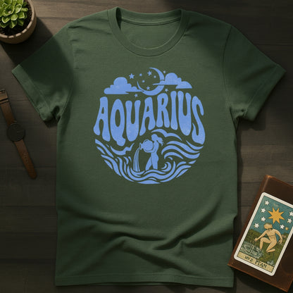 Aquarius 70's Vibe T-Shirt