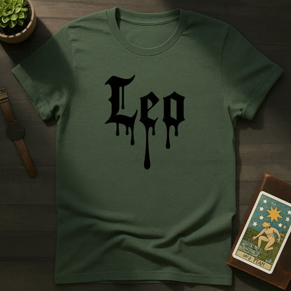 Leo Ink Drip T-Shirt